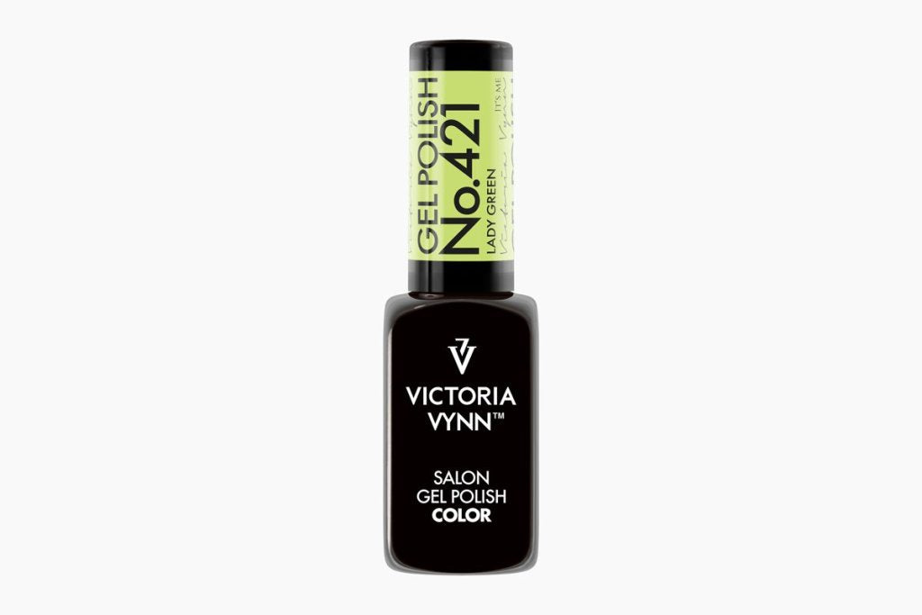 Gel Polish 421 Lady Green