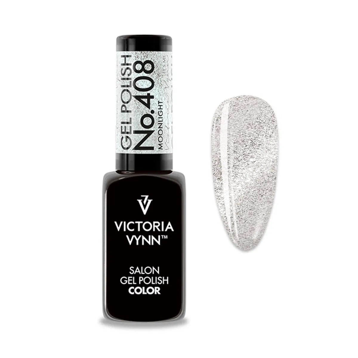 Gel polish 408 Moonlight - GLASS