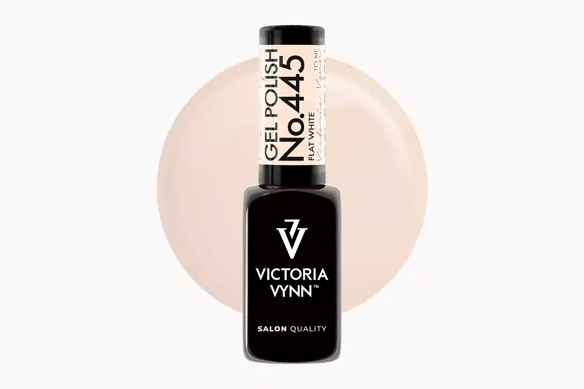 Gel polish 445 Flat white