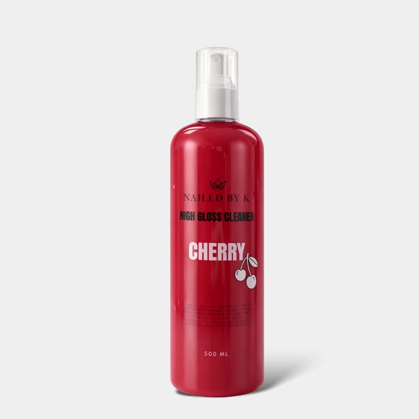 Cleaner high gloss cerise