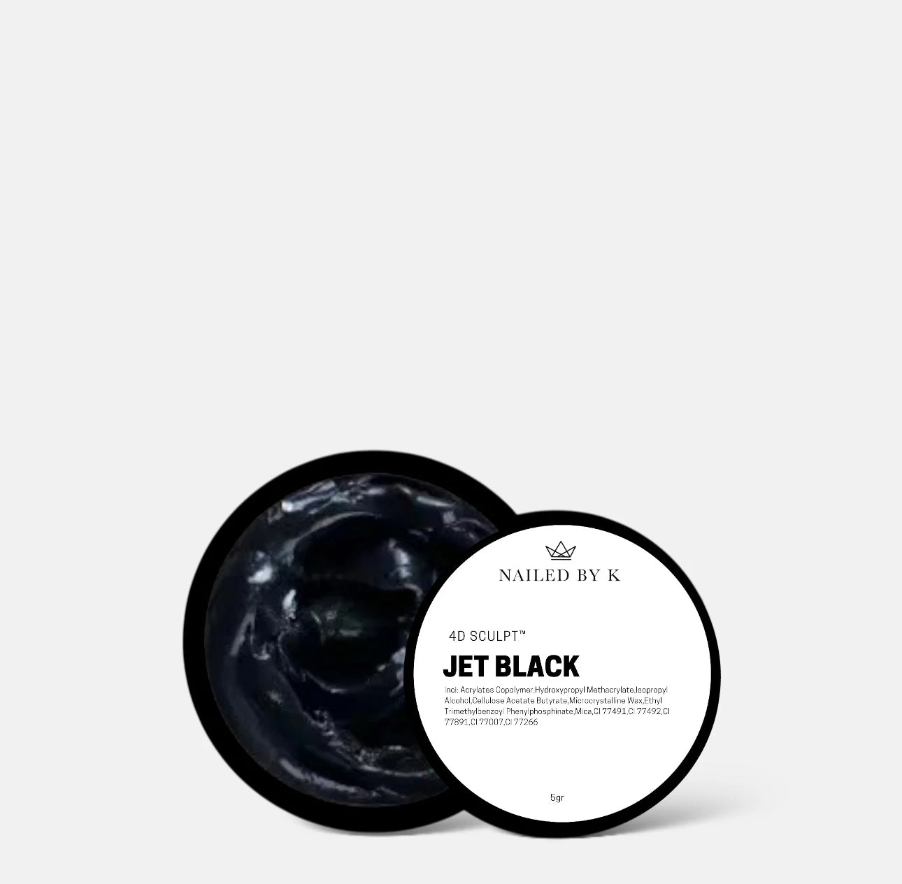 Gel 4D sculpt - Jet black 5gr