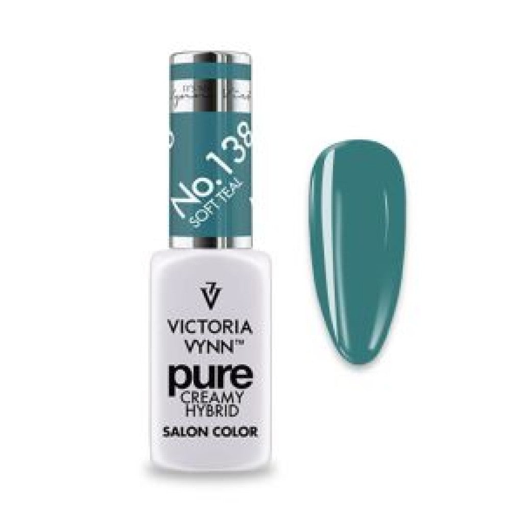 Pure Creamy,Soft Teal 138