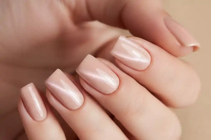 Gel polish 448 Milky late