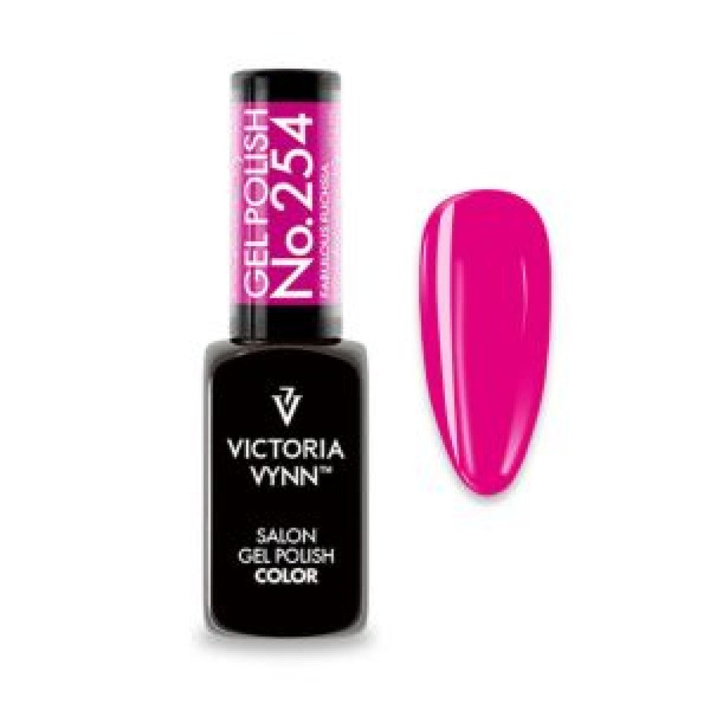 Gel Polish 254 Fabulous Fucshia