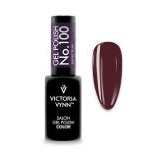 Gel polish 100 Smoky plum