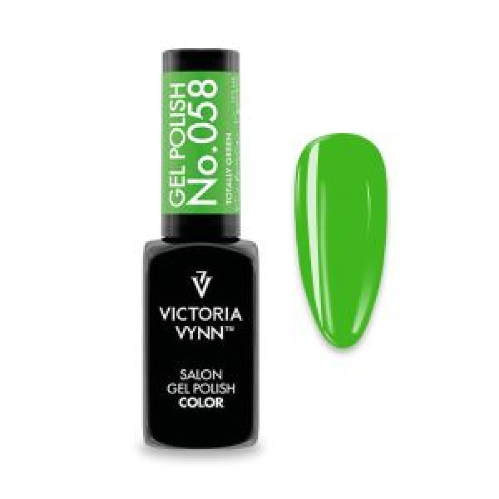 Gel polish 058 Totally green