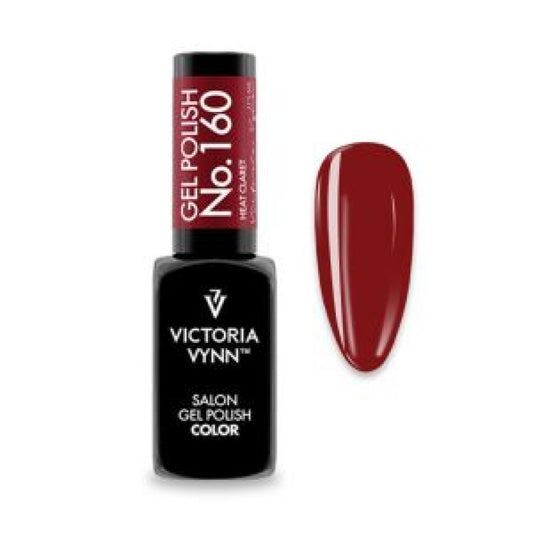 Gel polish 160 Heat claret