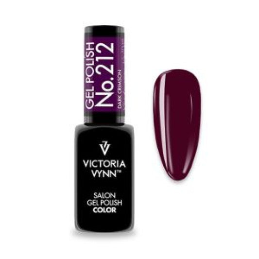 Gel polish 212 Dark Crimson