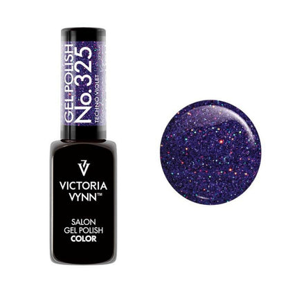 Gel Polish, Techno Violet 325