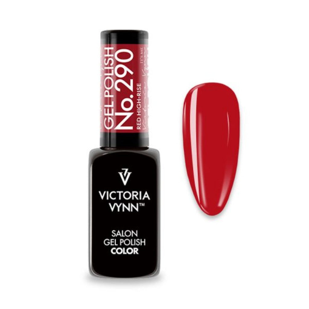 Gel Polish 290 Red High-Rise