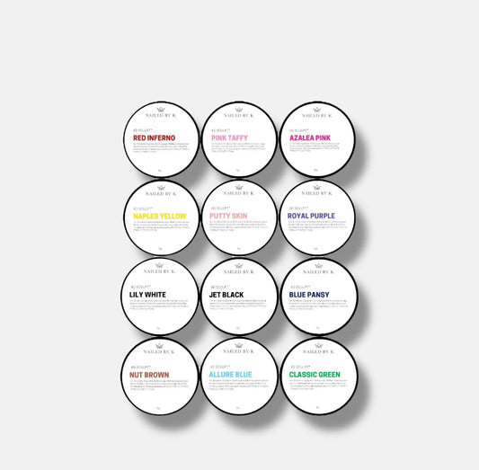 Gel 4D sculpt - Lot de 12 couleurs 5gr