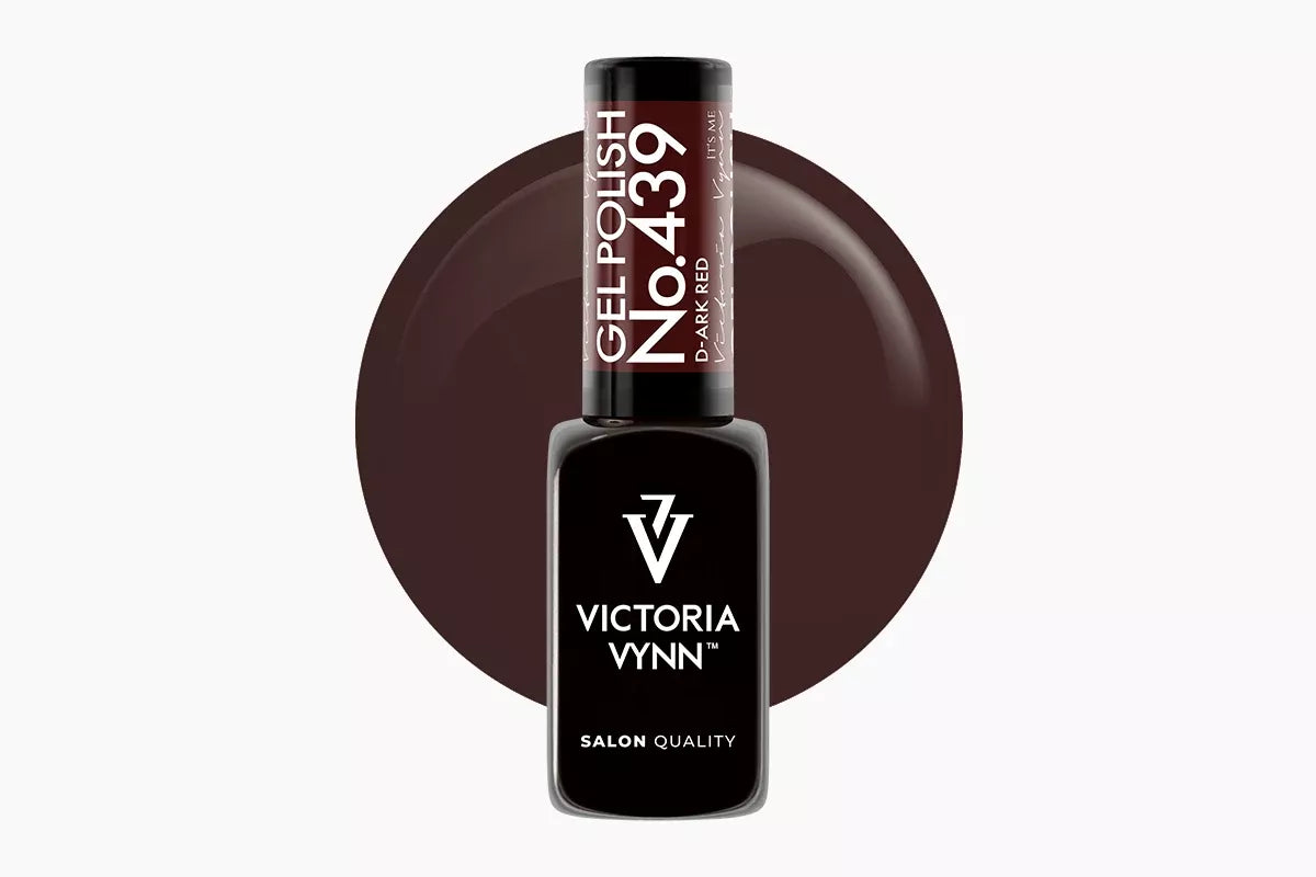 Gel polish 439 d-Ark Red